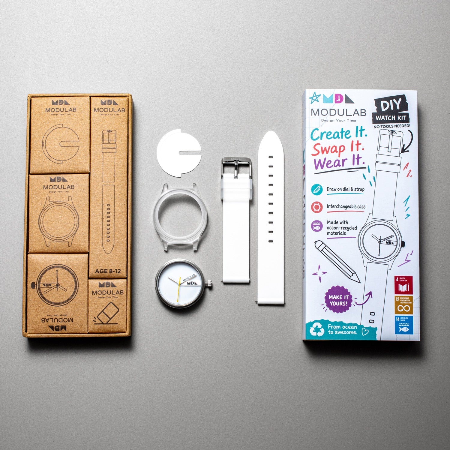 The DIY Watch Craft Kit Kids Design Themselves