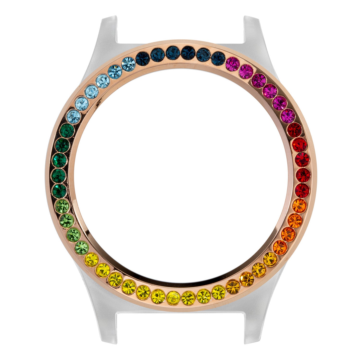 modulab diy watch accessories case gold with gemstone MDL38-GCAS-GD